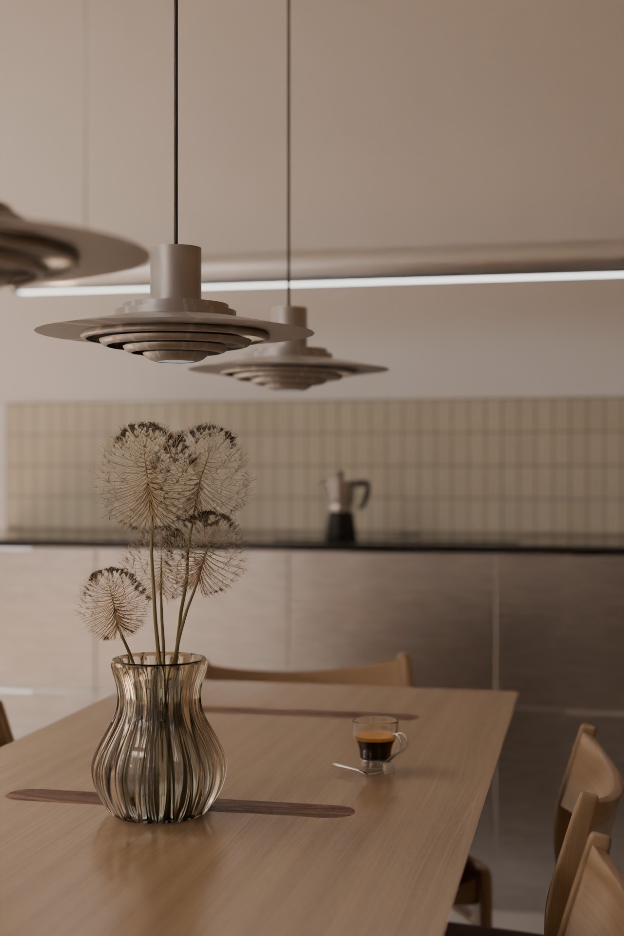 Conception salle à manger — vase