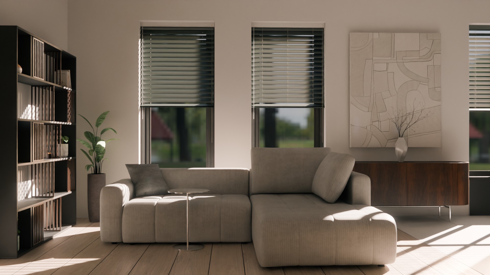 Conception salon — vue d'ensemble