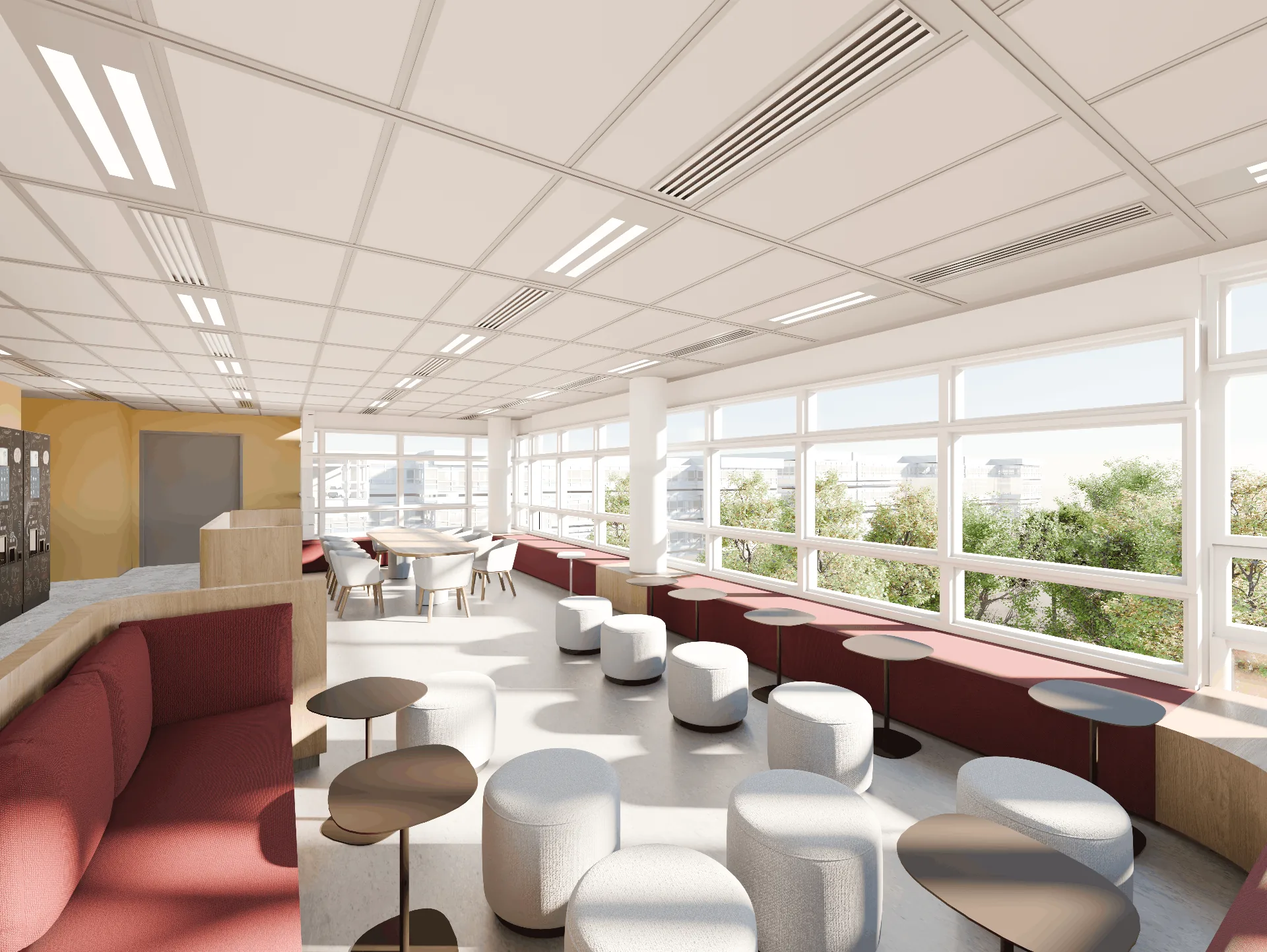 Caisse d'épargne — cafétéria